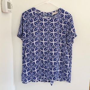 LOFT Moroccan inspired blouse